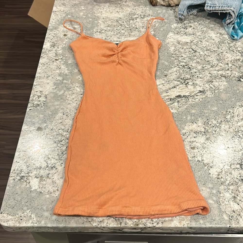 Orange sundress